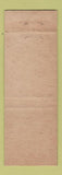 Matchbook Cover - Plains Hotel Cheyenne WY Indian