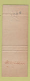 Matchbook Cover - Biltmore Hotel Baltimore MD