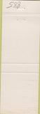 Matchbook Cover - Hertz Car Rentals Eugene OR
