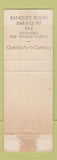 Matchbook Cover - The Capri BBQ Restaurant Morgan Hill CA