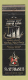 Matchbook Cover - St Francis Hotel San Francisco CA