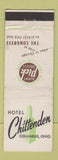 Matchbook Cover - Hotel Chittenden Columbus OH Albert Pick WEAR