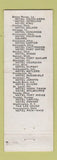 Matchbook Cover - Hotel Fort Shelby Detroit MI Albert Pick