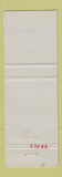 Matchbook Cover - Hotel Le Manoir Motel Riviere Du Loup QC