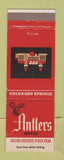 Matchbook Cover - Antlers Hotel Colorado Springs