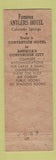 Matchbook Cover - Antlers Hotel Colorado Springs