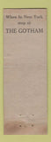 Matchbook Cover - Drake Hotel Blackstone Chicago IL DQ WEAR
