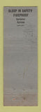 Matchbook Cover - Seventh Ave Hotel Pittsburgh PA