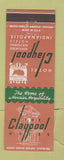 Matchbook Cover - Claypool Hotel Indianapolis IN