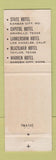 Matchbook Cover - Hotel Kansas Citian Kansas City MO