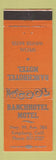 Matchbook Cover - Ranchhotel Motel Kingsburg CA