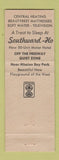 Matchbook Cover - Southward Ho Motel Coffee Shop San Diego CA