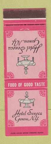 Matchbook Cover - Hotel Seneca Geneva NY
