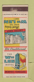 Matchbook Cover - Wm Len Hotel Memphis TN WEAR