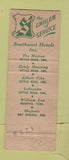 Matchbook Cover - Wm Len Hotel Memphis TN WEAR