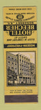 Matchbook Cover - Hotel Beecher Somerset KY