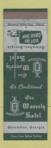 Matchbook Cover - Waverly Hotel Columbus GA