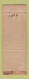 Matchbook Cover - Winding Brook Lodge Keene NH DD Bean