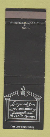 Matchbook Cover - Longwood Inn Motor Lodge Kennett Square PA