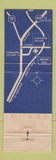 Matchbook Cover - Oregon Trail Tumwater WA Chuckwagon Smorgasbord