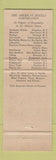 Matchbook Cover - Lafayette Hotel Portland ME