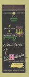 Matchbook Cover - Hotel Hollenden Cleveland OH