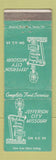 Matchbook Cover - Holiday Inn Hotel Jefferson City MO WEAR