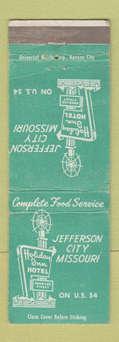 Matchbook Cover - Holiday Inn Hotel Jefferson City MO WEAR