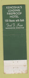 Matchbook Cover - Town Casino Hotel Dayton Kenosha WI