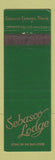 Matchbook Cover - Sebasco Lodge Sebasco Estates ME