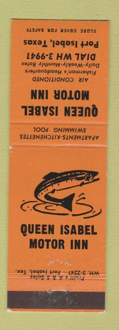 Matchbook Cover - Queen Isabel Motor Court Port Isabel TX