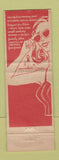 Matchbook Cover - Casa De Palmas Hotel McAllen TX girlie