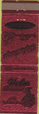 Matchbook Cover - Helm Restaurant Holiday Inn Portsmouth NH red