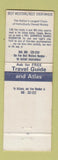 Matchbook Cover - Continental Inns Nashville TN Best Western WEAR