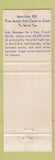 Matchbook Cover - Shepherd Hills Motel Restaurant Lebanon MO Route 66