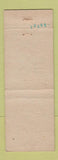 Matchbook Cover - Hotel Carlton Newark NJ WEAR