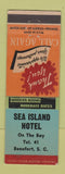 Matchbook Cover - Sea Island Hotel Beaufort SC