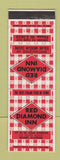 Matchbook Cover - Red Diamond Inn Miami FL Italian