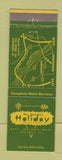 Matchbook Cover - Holiday Motor Hotels Harrisburg PA