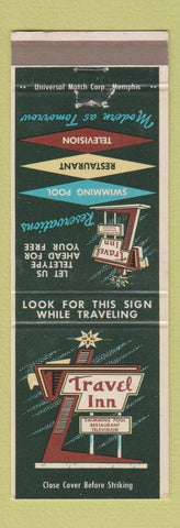 Matchbook Cover - Travel Inn Motels
