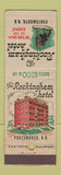 Matchbook Cover - Rockingham Hotel Portsmouth NH