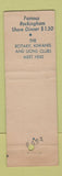 Matchbook Cover - Rockingham Hotel Portsmouth NH