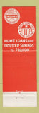 Matchbook Cover - Thrift Corner Home Savinsg Loan Youngstown Salem OH