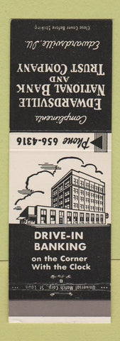 Matchbook Cover - Edwardsville National Bank IL