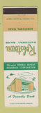 Matchbook Cover - Robstown National Bank TX