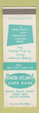 Matchbook Cover - Macon Atlanta State Bank MO