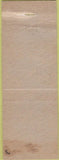 Matchbook Cover - Fraser House North Bay ON STAIN