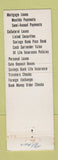 Matchbook Cover - New Milford Savings Bank MA
