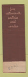 Matchbook Cover - Pig n Whistle Chi Chi Los Angeles San Diego Pasadena CA WEAR