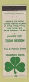 Matchbook Cover - Shamrock Motel Santa Clara CA